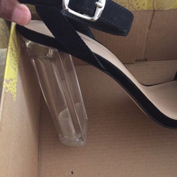 Black Strap Heels (Offers Welcomed) - Picture 3 of 7